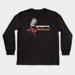 Automotive Paintologist Kids Long Sleeve T-Shirt